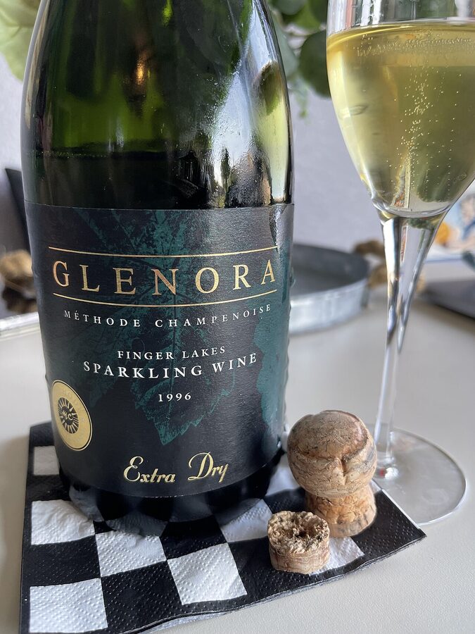 Glenora Wine Cellars sparkling wine on Seneca Lake's west side