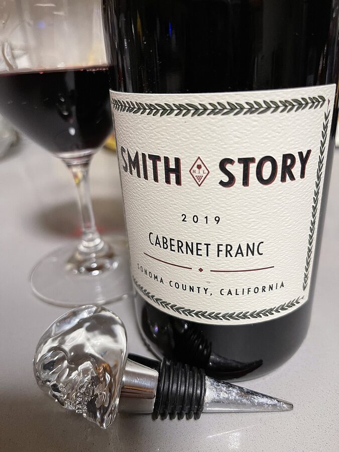 A bottle of Cabernet Franc