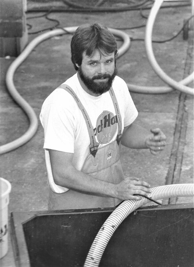 Winemaker Richard Olsen-Harbich at Bedell Cellars
