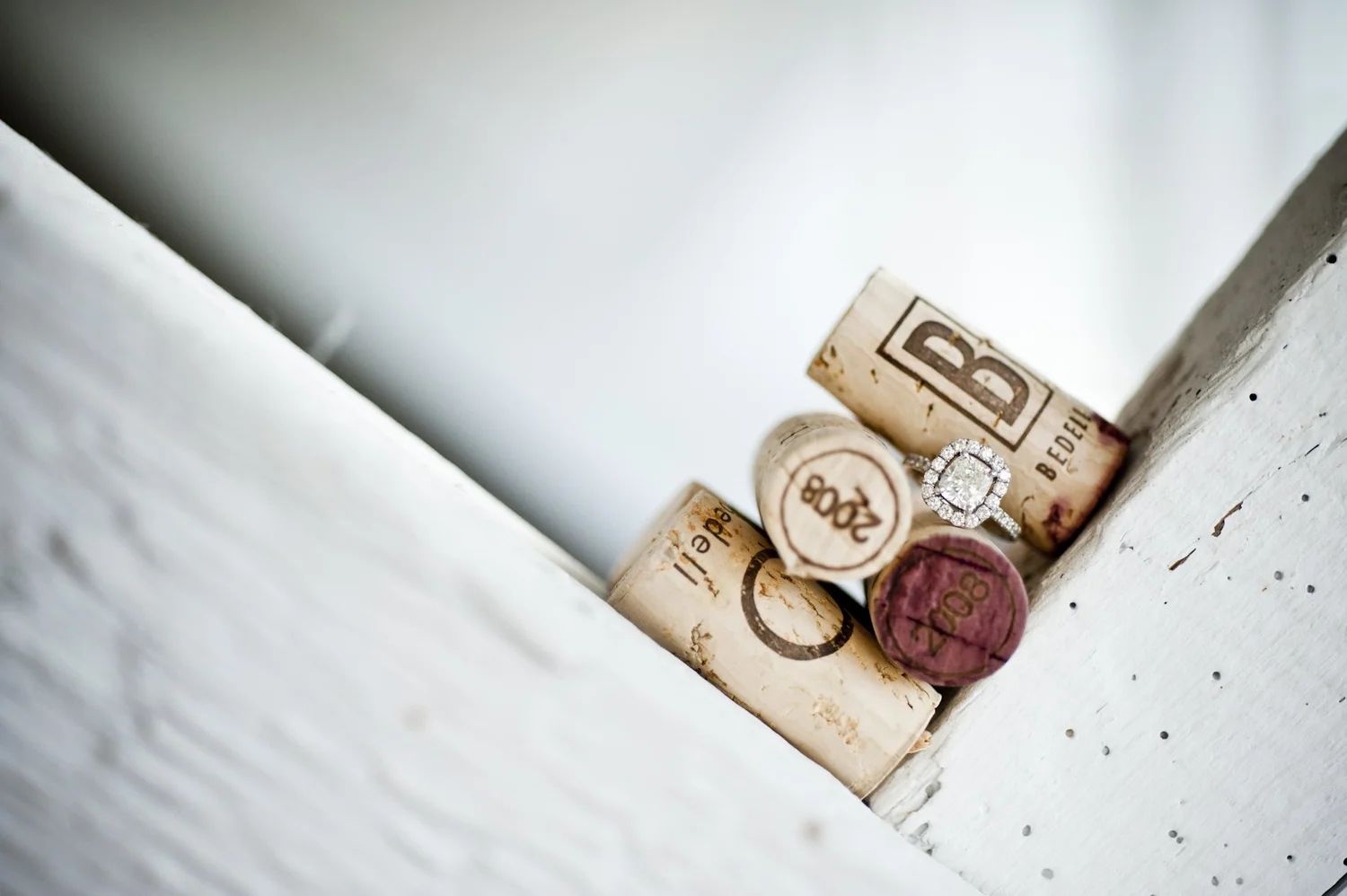 Inside the Bedell Cellars tasting room