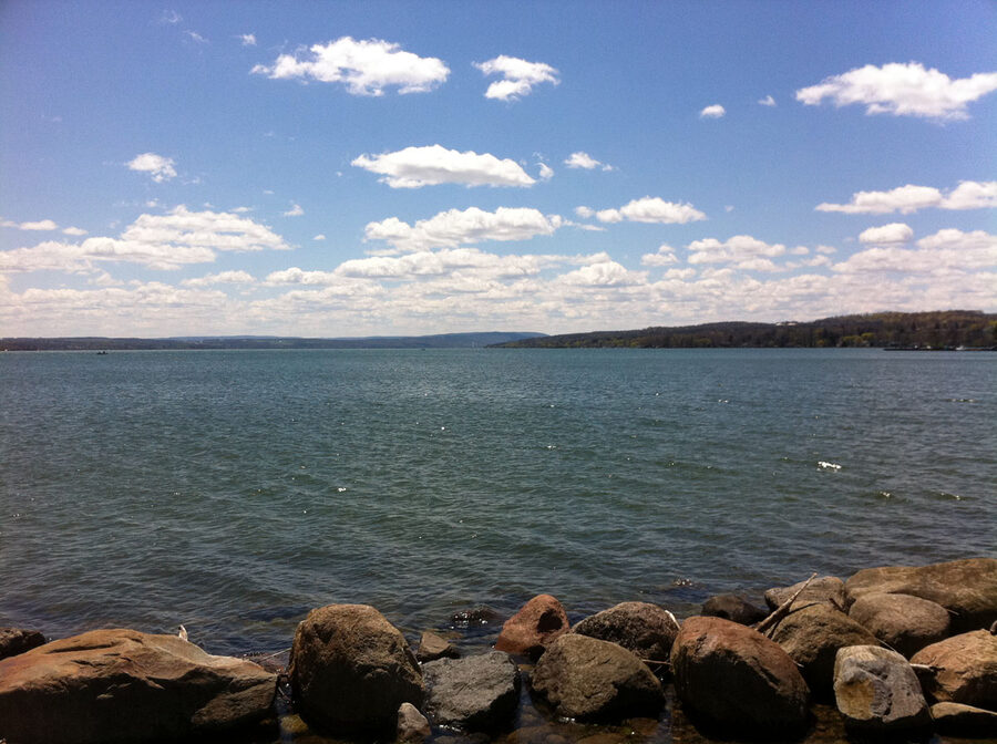 Canandaigua Lake at Kershaw Park near downtown Canandaigua