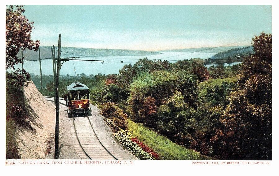 Cayuga Lake from Cornell Heights, Ithaca