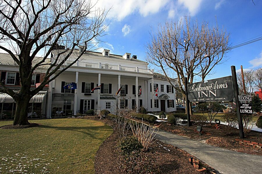 The Beekman Arms inn in Rhinebeck NY