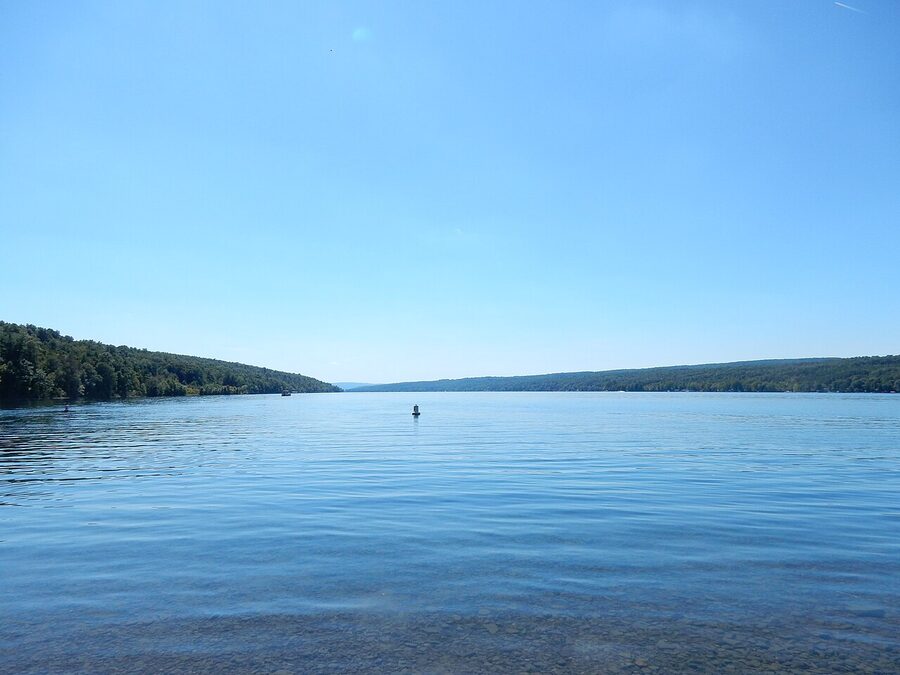 Keuka Lake looking southwest from Keuka Lake State Park