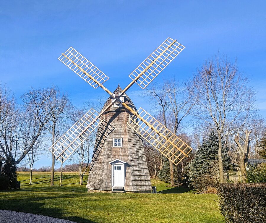 The Aquebogue Windmill landmark