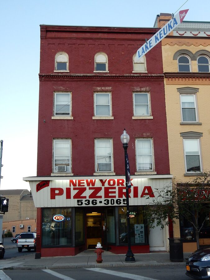 Tunnicluff Building on Main Street in Penn Yan Historic District