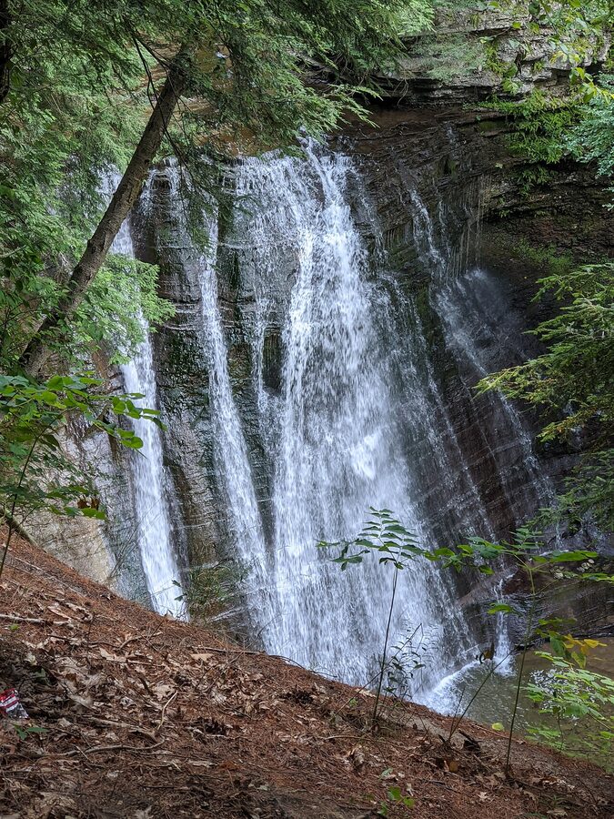 Stony Brook State Park waterfall
