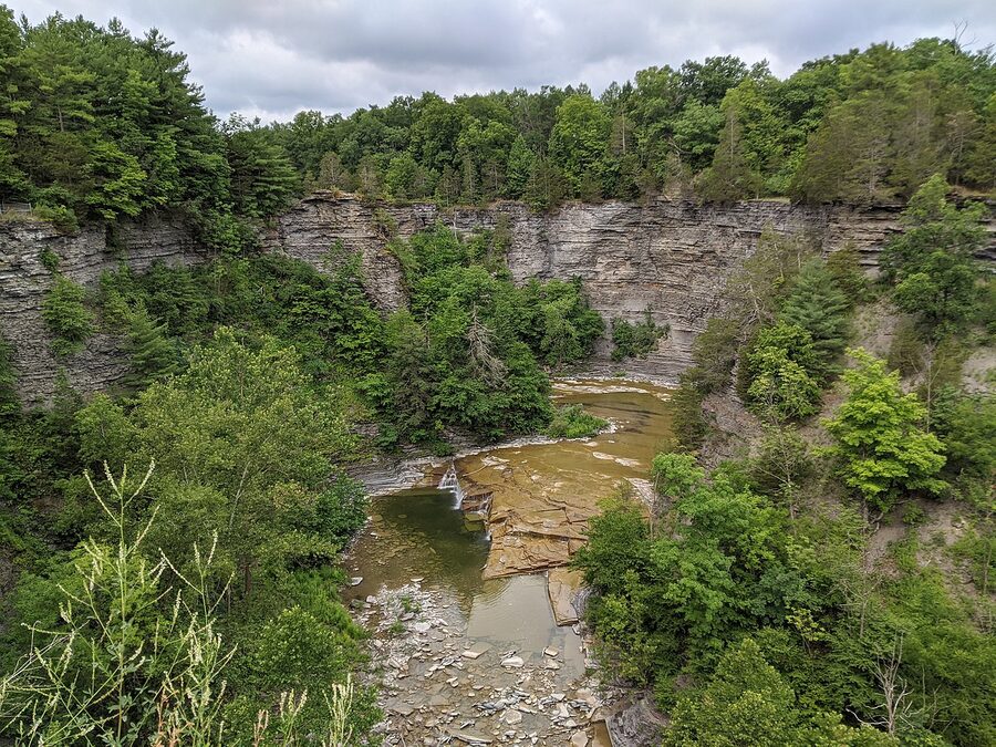 Taughannock Creek upstream
