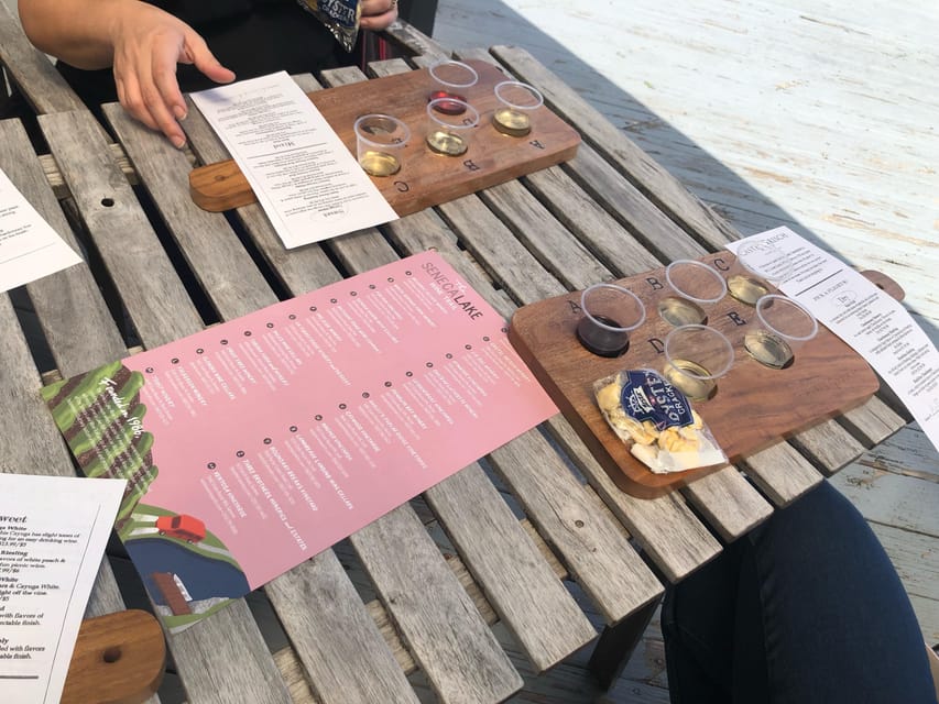 Seneca Lake: Wine Tasting Tour with Lunch - Lunch arrives at a winery, not a separate restaurant